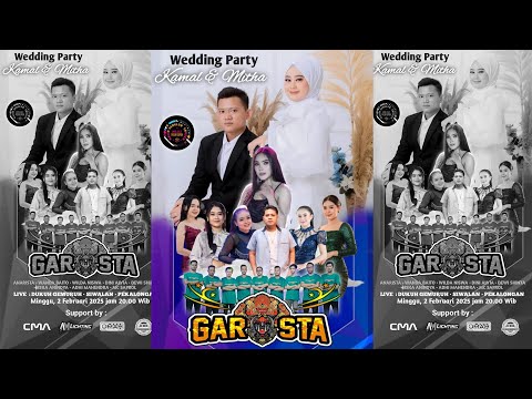 Wedding Party KAMAL & MITHA  Bersama: GAROSTA Music ( Pimp: Gus Rifa'i, 085710592107 )