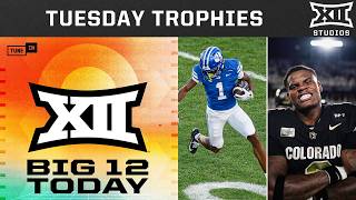 Ari & James Give Out Tuesday Trophies, Awarding Top Big 12 Performers From Week One | Big 12 Today