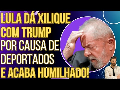 TENTE NÃO RIR: Lula dá xilique com Trump por causa dos deportados e vira piada internacional!