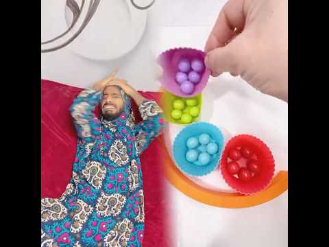لما امك تبقا تعبانه وتسعدوها فالبيت😂💉#احمد_تيكا
