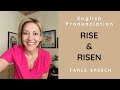 Understanding Pronunciation and Usage of 'Rise'
