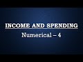 Fiscal Changes and Economic Equilibrium