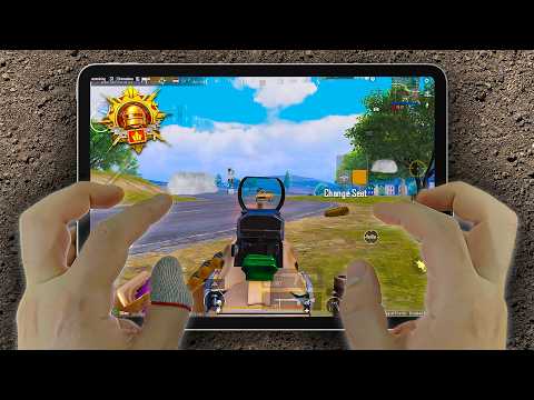 INSANE HANDCAM 1v4🔥 iPad Pro M2 PUBG Mobile Gameplay 😱 120FPS + Smooth + FULL GYRO