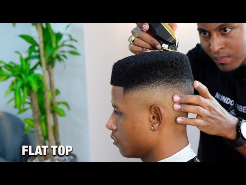 COMO HACER EL CORTE QUE NUNCA PASA DE MODA 🔥 COMO HACER UN FLAT TOP PARA PRINCIPIANTE