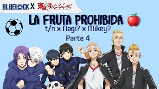 A Rin también le gusta t/n? 💖- Mikey x  t/n x Nagi - BL x TR- Parte 4