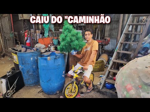 "CAIU DO CAMINHÃO" E CHEGAMOS TARDE, MAIS DEU PRA PEGAR VARIAS COISAS !