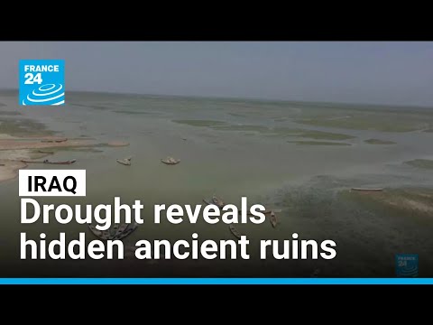 YouTube video thumbnail: Iraq’s Drought Reveals Hidden Ancient Ruins