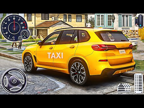 Real Taxi Car Driver Game 3D - City Cab Car Driving Simulator 2025 | Android Gameplay