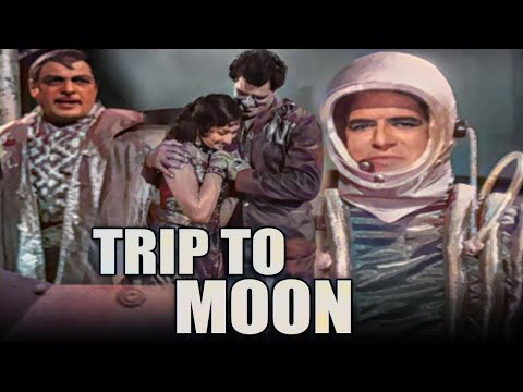 Trip To Moon (1969) Full Movie | चाँद पर चढ़ाई | Dara Singh Randhawa, Helen