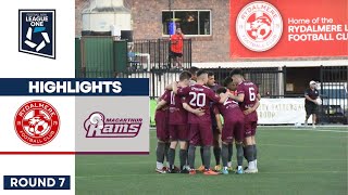 HIGHLIGHTS | Rydalmere Lions 2-0 Macarthur Rams | FNSW Mens’ League One