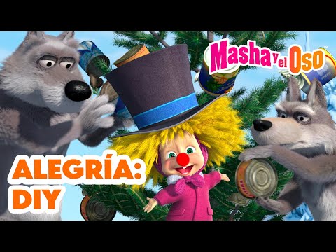 Masha y el Oso Castellano ❄️ Alegría: DIY 🎁🎄🥳 Colección de dibujos animados 📺