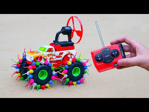 Experiment: Fly Truck and Snappers Firecrackers