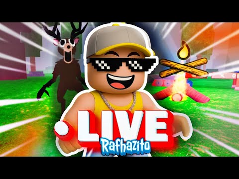 ROBLOX AO VIVO! LIVE JOGANDO ROBLOX COM INSCRITOS! JOGANDO 99 NOITES E MAIS! #roblox #shorts