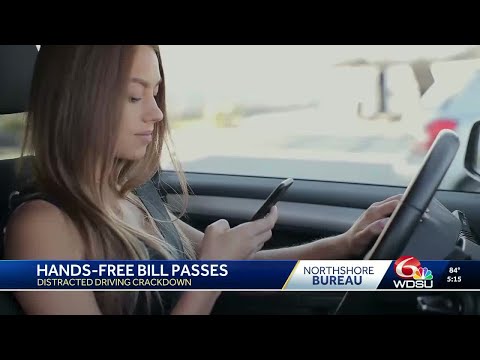 YouTube video thumbnail: On Your Phone While Driving in Louisiana? A New Law Could Cost You