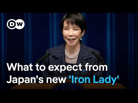 YouTube video thumbnail: Japan's New PM Takaichi Embraces Conservative Social Policies
