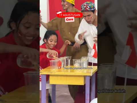LOMBA AGUSTUSAN CORE ALA LEIKA 🤣🤣❤️❤️ #leika #trending #shorts