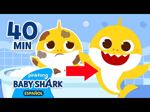 Canción de Higiene | Hora de Baño con Tiburón Bebé | Canciones Infantiles | Baby Shark en español