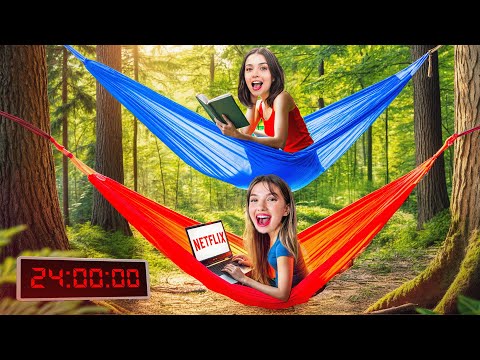 24 SAAT HAMAKTA YAŞAMAK !? | Sıla Dündar Feride Özdinç