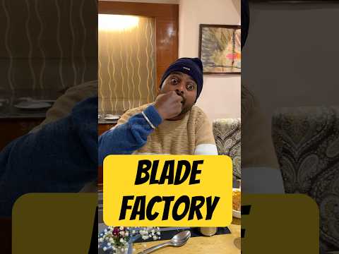 எப்பா Blade factory 😳😩😂🤣 #sathishdeepa #deepasathishcomedy