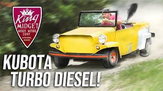 We Installed a Turbo Diesel Tractor Engine in a King Midget Microcar and It RIPS!