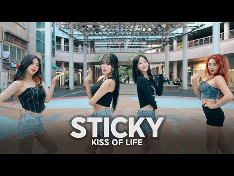 [4X4] KISS OF LIFE (키스오브라이프) - Sticky 스티키 일산 라페스타 DANCE COVER [ KPOP IN PUBLIC]