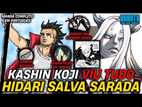 BOMBA! SASUKE ESTÁ DE VOLTA! MOMOSHIKI DESPERTA! - BORUTO CAP23