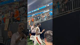 Shedeur Sanders after his first NFL preseason start, going 14 of 23 for 138 yds and 2 touchdowns.