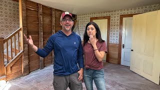 Trying to SALVAGE What We CAN! RENOVATING Our 150 Year Old FarmHouse