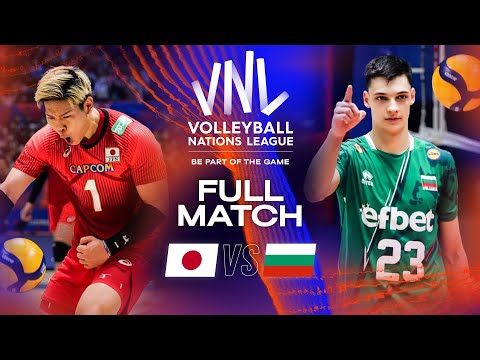 Nishida ends 3-Set Thriller 😳🏐 Japan vs. Bulgaria - Full Match | Men's VNL 2023