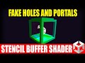 Stencil Buffer  Fake holes and portals  Unity Shader Tutorial