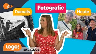 So begann die Fotografie | logo!-Nachrichten vom 19.08.25