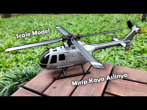 RC Helikopter Harga 1.3 Jutaan Mirip Kaya Beneran Eachine E120 😍