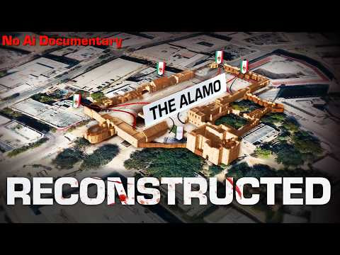 Battle of the Alamo 1836 (No Ai Documentary)