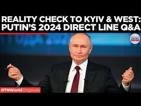 FULL VIDEO: Putin Direct Line Q&A 2024 Took Questions on Ukraine, Syria, NATO & Trump