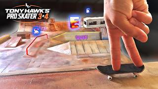 TONY HAWK'S PRO SKATER WAREHOUSE FINGERBOARD CHALLENGE!