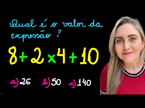 DICA IMPORTANTE DE EXPRESSÃO NUMÉRICA! CUIDADO PARA NÃO ERRAR A ORDEM DAS OPERAÇÕES! EXPLICAÇÃO!