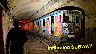 ✅BUNKER in the Paris METRO ☠️ Caught by SECURITY 😱 What will they do to us 🙊 @Urbanx-english