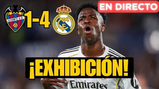 LEVANTE 1-4 REAL MADRID: VINICIUS, MASTANTUONO Y MBAPPE DAN UNA EXHIBICIÓN