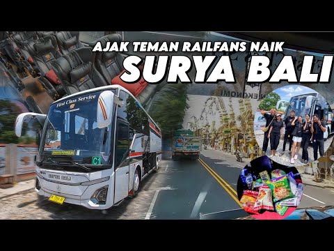 KETAGIHAN NAIK BUS INI ! Denpasar Jogja Bus Surya Bali Fasilitas Melimpah