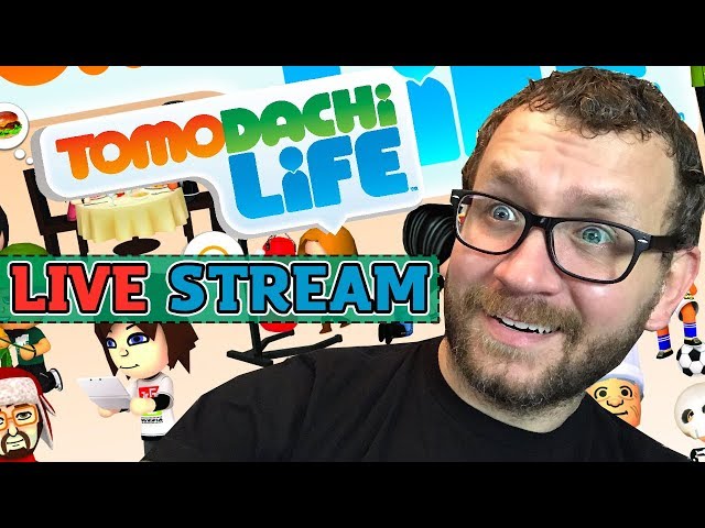 Tomodachi Life LIVE STREAM - You asked for it, here it is!