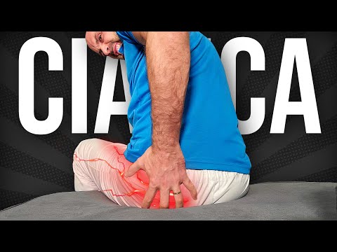 3 EJERCICIOS para ALIVIAR la CIATICA SENTADO