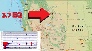 3.7 Earthquake at Yellowstone with possible EQ Swarm today. Tuesday 8/19/2025