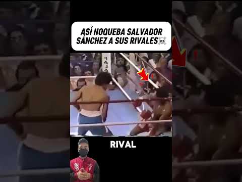 Así noqueaba a sus rivales Salvador Sánchez #boxing