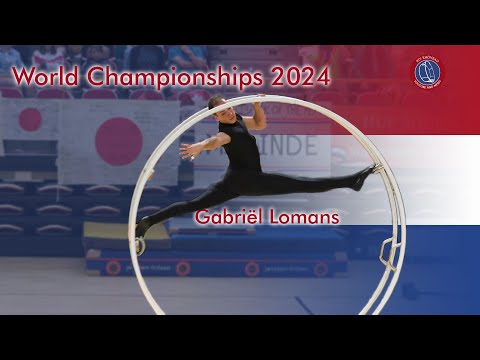 Gabriël Lomans World Championships 2024 in Gymwheel Man Semi Finals 3rd Place