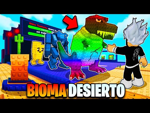 LLEGUÉ al BIOMA DESÉRTICO y DESCUBRÍ los BRAINROTS de NIVEL II 🏜️ Plantas vs Brainrots