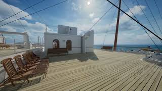 Taking A Stroll On Titanic's Boat Deck -Honor And Glory Demo 401
