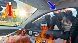 Locking My GF Out The Car In The HEAT! *She was LIVID*
