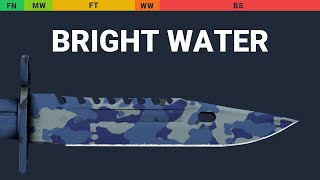 M9 Bayonet Bright Water Wear Preview