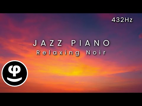 Relaxing Piano Noir in 432Hz | Calming Colorful Clouds