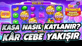 SWEET BONANZA SUPER SCATTER 🍭 KASA NASIL KATLANIR? EN KÂRLI KAZANÇ #slot #casino